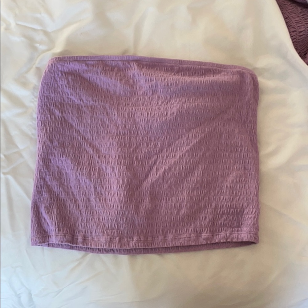 Purple Crop top